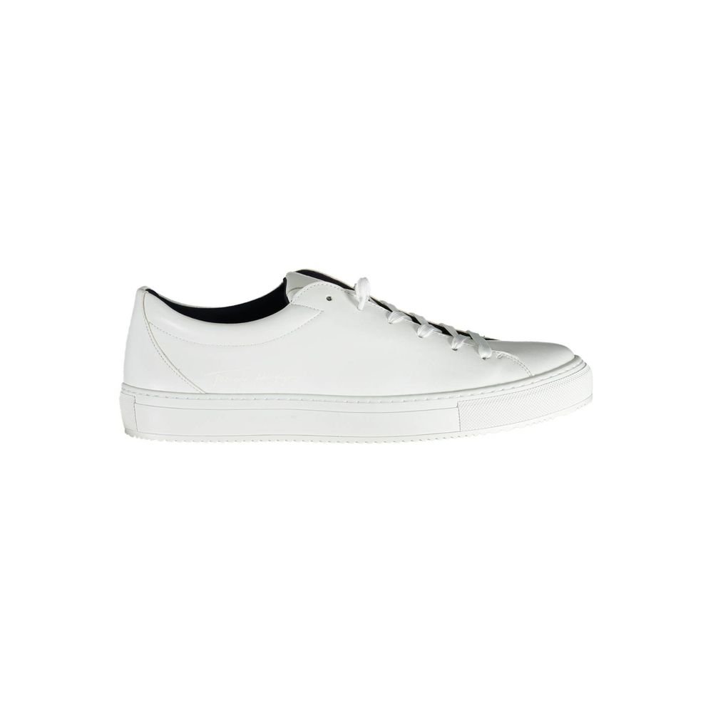 White Synthetic Men Sneaker